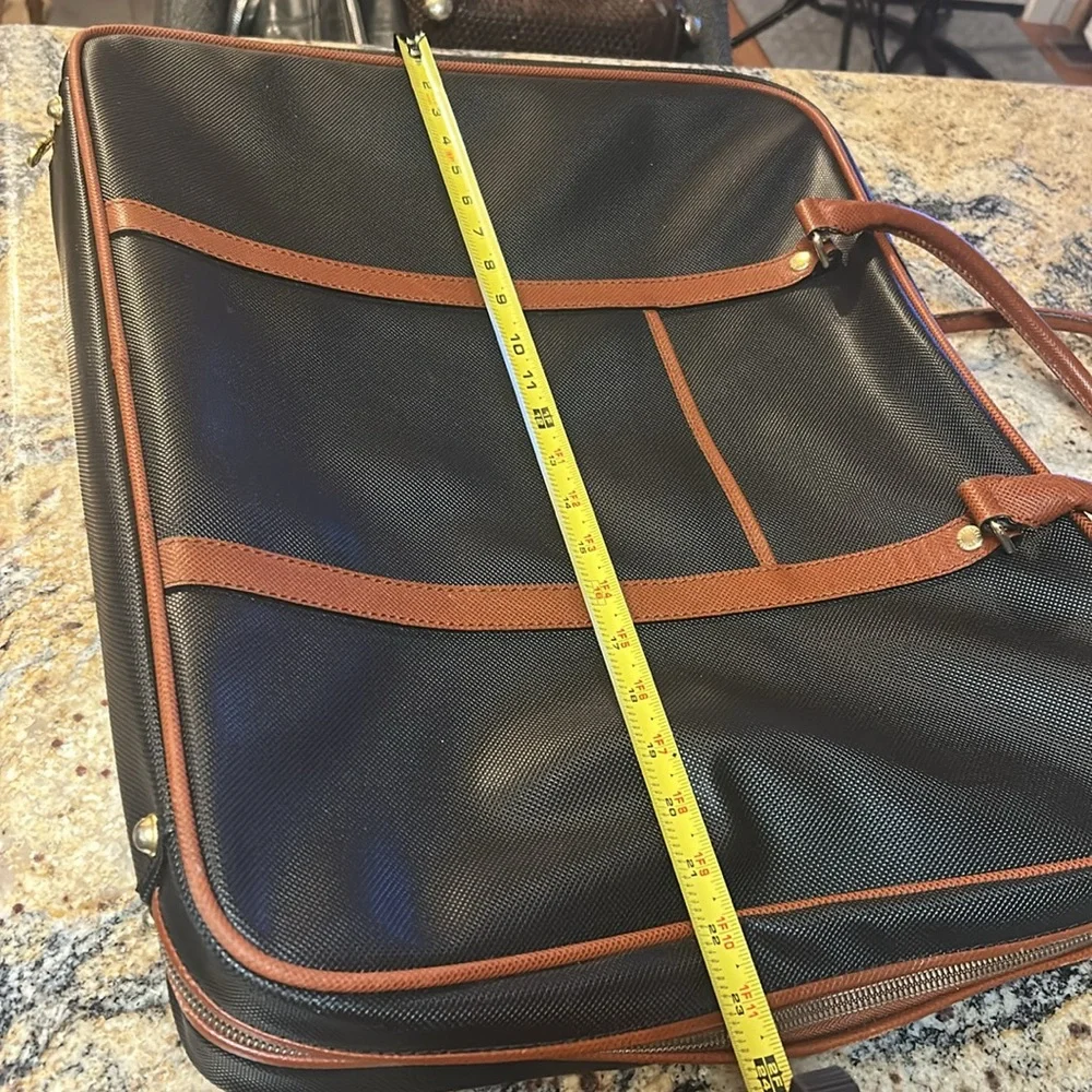 Vintage Bottega Veneta textured leather garment bag